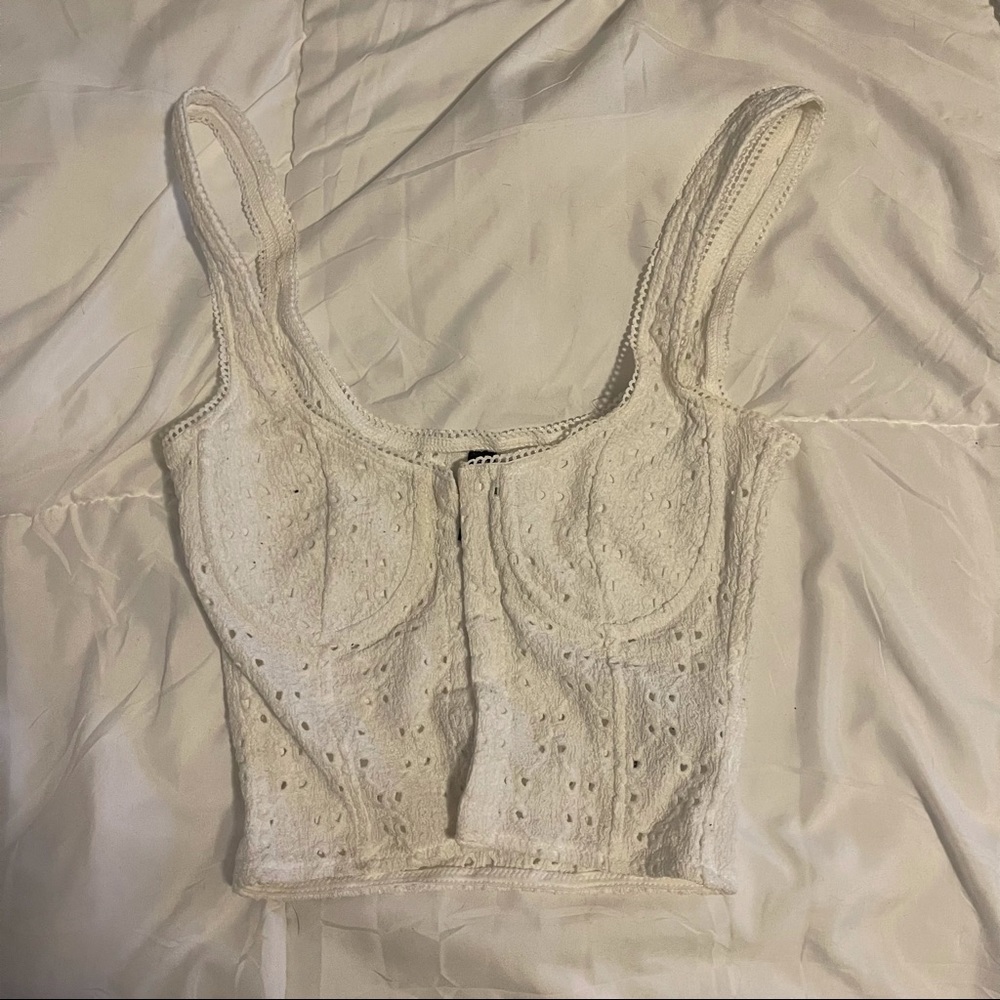 H&M Cropped tank top